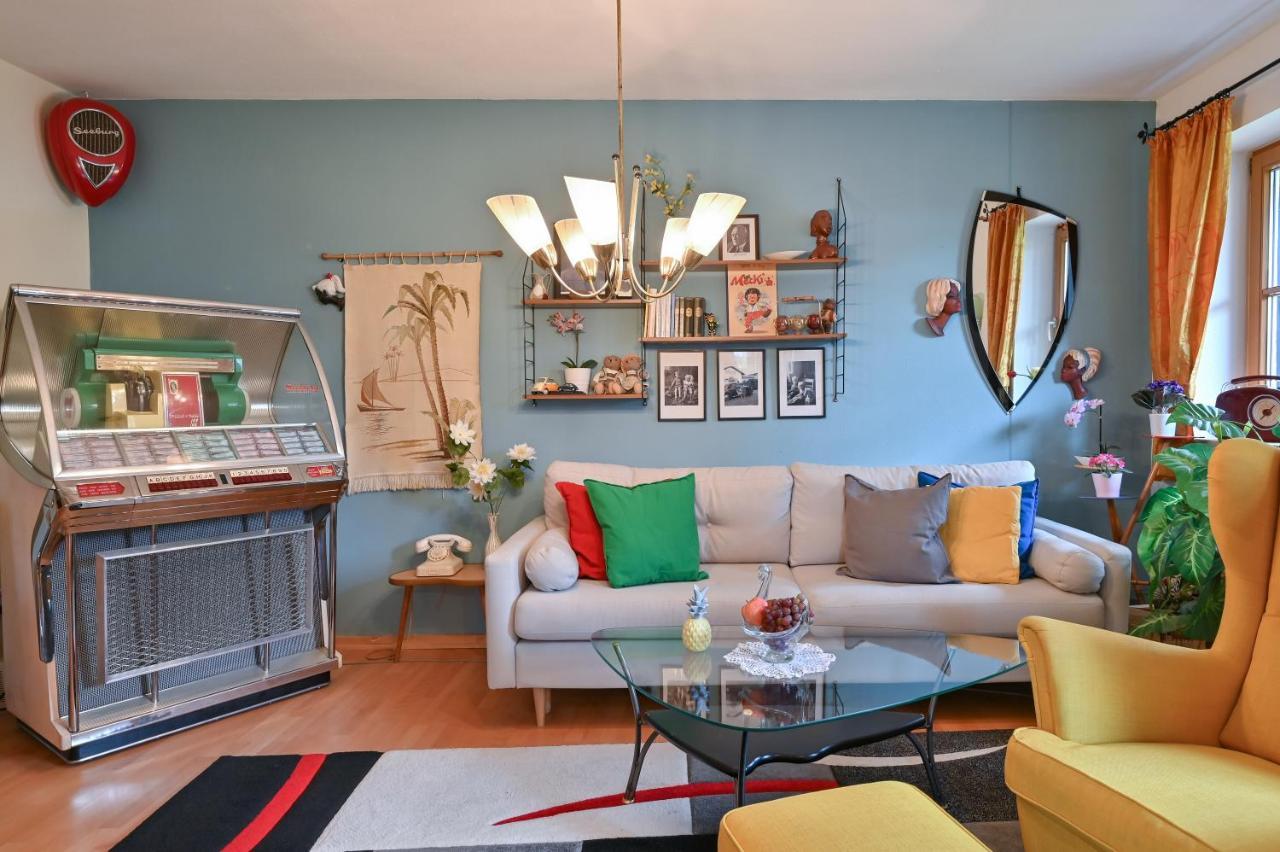 Ferienwohnung 50Er Vintage Flair Фюссен Экстерьер фото
